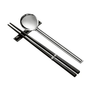 Puiforcat Cannes Silver-Plated 4-piece Set Chopsticks