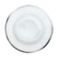 Puiforcat Cercle d’Orfèvre Porcelain Soup Plate with Sterling Silver Rim