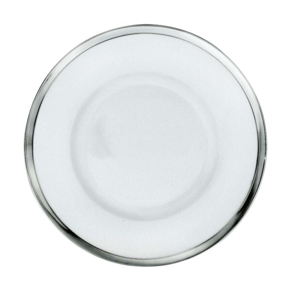 Porcelain-600057OA-CERCLE-DORFEVRE-BREAD-and-BUTTER-PLATE-1200x1200-100KB Puiforcat Cercle d’Orfèvre Porcelain Bread and butter Plate with Sterling Silver Rim