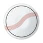 Puiforcat Initiales Porcelain Courbes Dessert Plate
