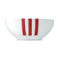 Puiforcat Initiales Porcelain Paralleles Salad Serving Bowl