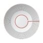 Puiforcat Initiales Porcelain Rayon Dessert Plate