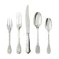 Puiforcat Elysee Flatware in Sterling Silver, 5 piece place setting | Kneen & Co