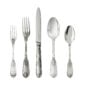 Puiforcat Molière Flatware 5 Piece Place Setting Sterling Silver | Kneen & Co