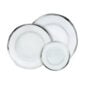 Puiforcat Cercle D'Ofrevre Porcelain Dinnerware Combination Plates