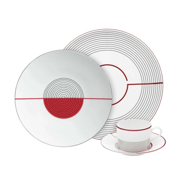 Puiforcat-Porcelain-INITIALES-A-ParentIMG-set-1200x1200-100KB Puiforcat Initials Porcelain Dinnerware Combination Plates with Tea Cup and Saucer