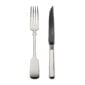 Robbe & Berking Alt-Spaten Silver Frozen Barbecue Set including Menu Fork and Frozen Steak Knife