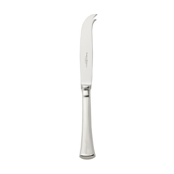 R&B-Avenue-Kaesemesser-mit-Stahlklinge-Cheese-knife-hollow-handle-1200x1200-100KB Robbe & Berking Avenue Silver Cheese Knife with Hallow Blade