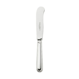 Robbe & Berking French Pearl Silver Butter Knife with Hallow Handle (091)