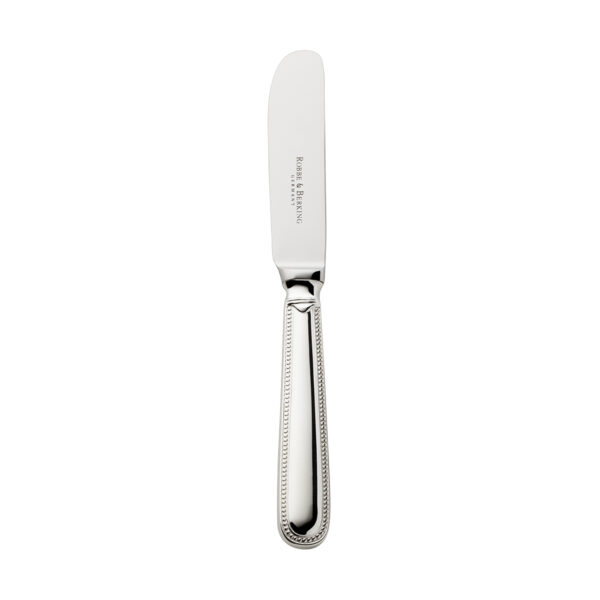 Robbe & Berking French Pearl Silver Butter Spreader (083)