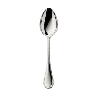 Robbe & Berking French Pearl Silver Menu Spoon