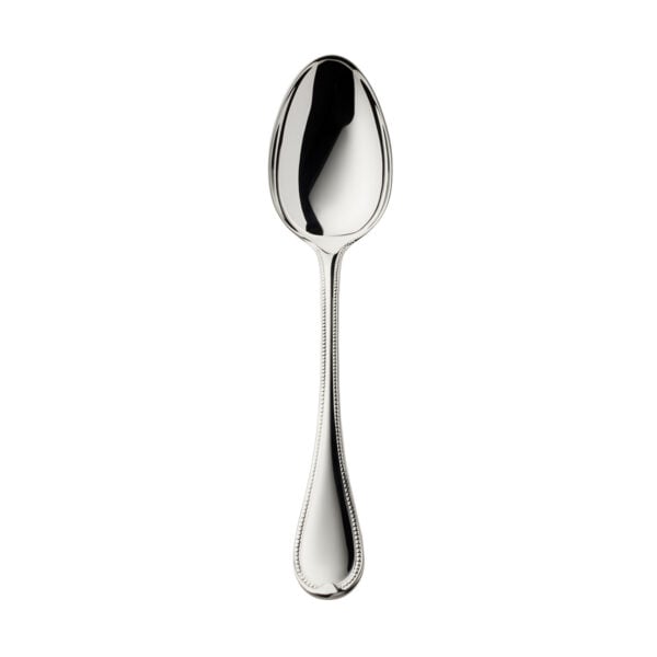 Robbe & Berking French Pearl Silver Menu Spoon