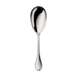 Robbe & Berking French Pearl Silver Serving Spoon Large