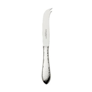 Robbe & Berking Martele Silver Cheese Knive with Hallow Handle.
