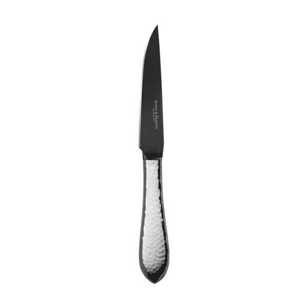 Robbe & Berking Martele Silver Steak Knife with Frozen Blade.