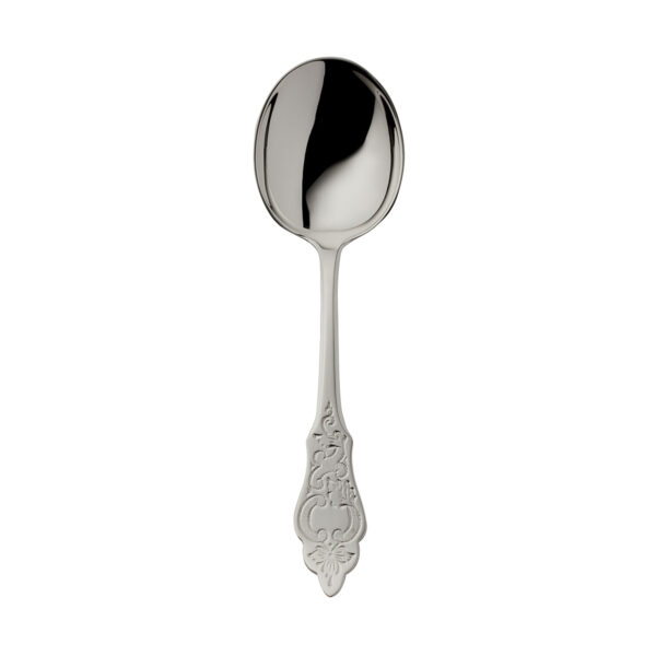 Robbe & Berking Ostfriesen Silver Cream Soup or Broth Spoon.