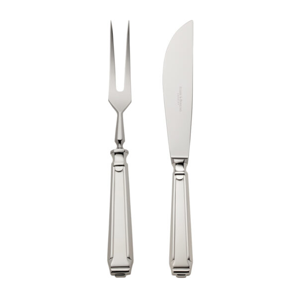 Robbe & Berking Art Deco Silver Carving Set