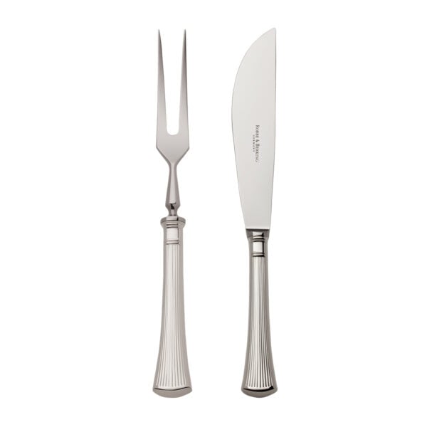 Robbe & Berking Avenue Silver Carving Set