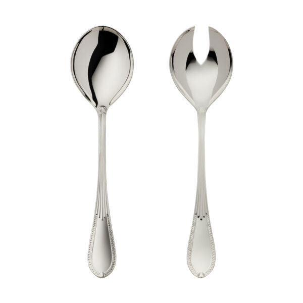 Robbe & Berking Belvedere Silver Salad Serving Set Large