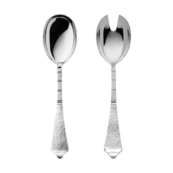 Robbe & Berking Hermitage Silver Salad Serving Set Large