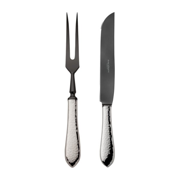 R&B-Silver-Martele-FrozenCarving-set-1200x1200-100KB Robbe & Berking Martele Silver Carving Set with Frozen Black Blades and Tines. Kneen & Co.