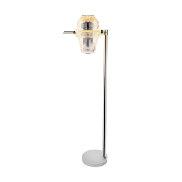 Saint-Louis Clear Matrice Tall Lamp | Kneen & Co