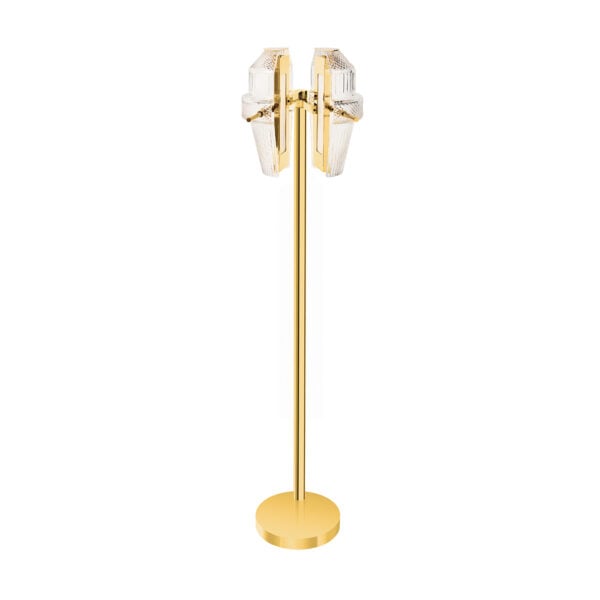 Saint-Louis Clear Matrice Tall Lamp | Kneen & Co