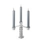Puiforcat Ruban 3 Light Candelabra Silver Plated | Kneen & Co