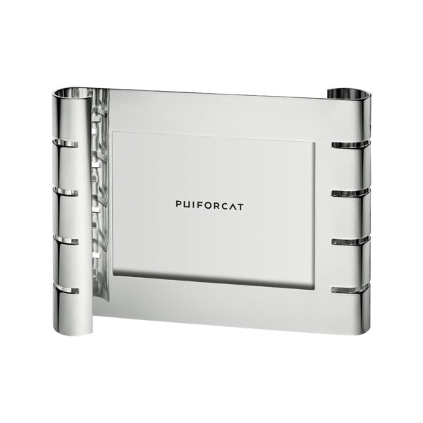 Puiforcat-Ruban-503831O-PhotoFrame-HORIZ-L-1200x1200-100KB Puiforcat Ruban Photo Frame, Horizontal Large Silver Plated | Kneen & Co