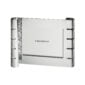 Puiforcat Ruban Photo Frame, Horizontal Large Silver Plated | Kneen & Co