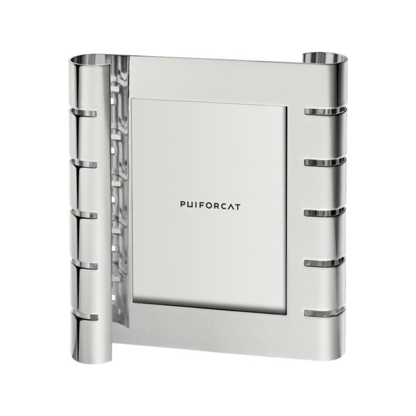 Puiforcat-Ruban-503851O-PhotoFrame-VERT-L-1200x1200-100KB Puiforcat Ruban Photo Frame, Vertical Large Silver Plated | Kneen & Co