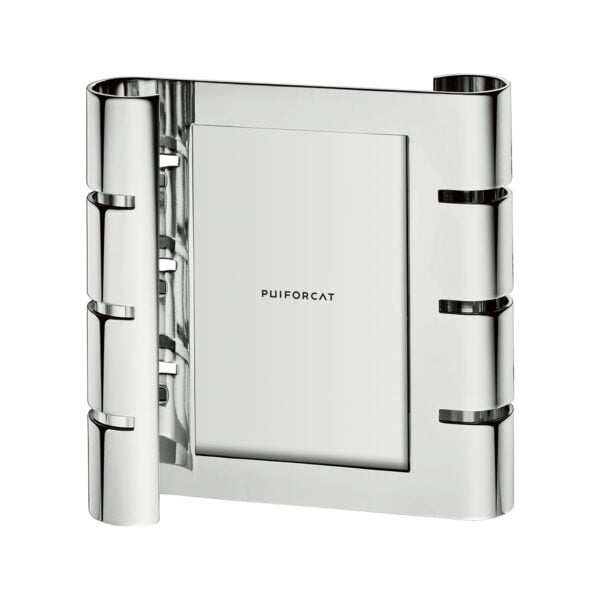 Puiforcat-ruban-503891O-PhotoFrame-VERT-S-1200x1200-100KB Puiforcat Ruban Photo Frame, Vertical Small Silver Plated | Kneen & Co