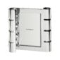 Puiforcat Ruban Photo Frame, Vertical Small Silver Plated | Kneen & Co