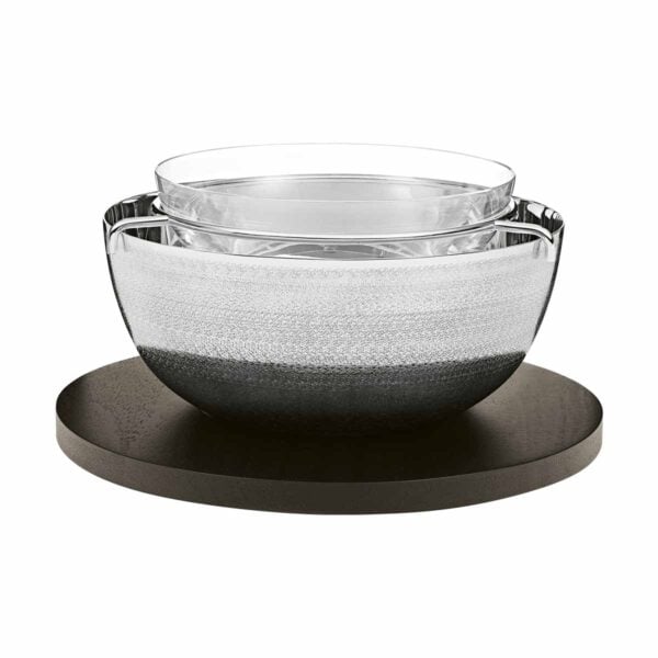 Puiforcat Jacaranda Caviar Bowl Silver Plated | Kneen & Co