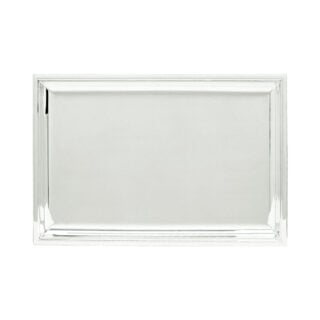 Puiforcat Euclide Rectangular Tray in Silver Plate | Kneen & Co