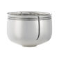 Puiforcat Selene Bowl Small with 2 Strips in Sterling Silver | Kneen & Co