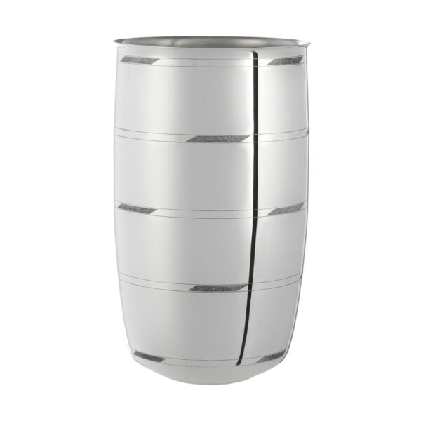 PUIFORCAT-104141O-SELENE-VASE-MM-PAVE-1200x1200-100KB Puiforcat Selene Vase Medium Pave in Sterling Silver | Kneen & Co