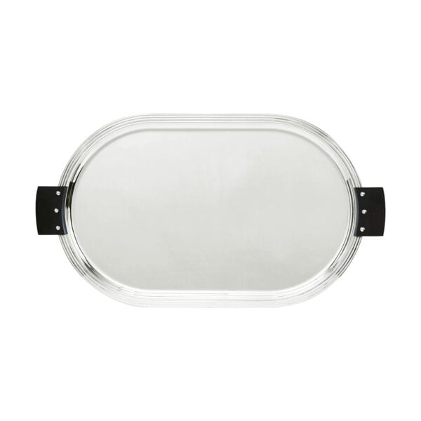 Puiforcat Echea 1937 Serving Tray in Silver Plate by Jean E. Puiforcat | Kneen & Co