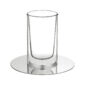 Puiforcat Phi Collection Infusion Cup, Silver Plate and Glass | Kneen & Co