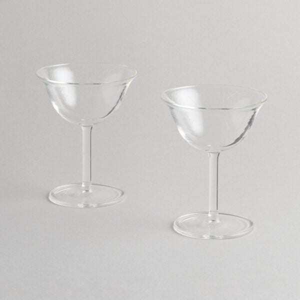 R+D.Lab Rosetta Martini Clear Set of 2