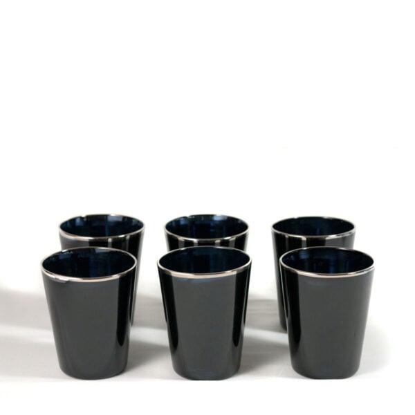 GIBERTO-GLSSWR-MOOD-VasoBlackWater-1200w-100KB Giberto Venezia Vaso Water Glass Black - Set of 2 - Mood