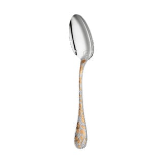 Christofle Jardin d'Eden Partially Gilded Gold Table Spoon