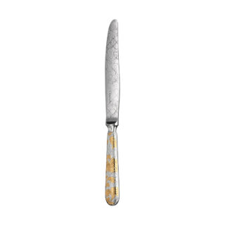 Christofle Jardin d'Eden Partially Gilded Gold Dinner Knife