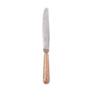 Christofle Jardin d'Eden Gilded Rose Gold Dinner Knife