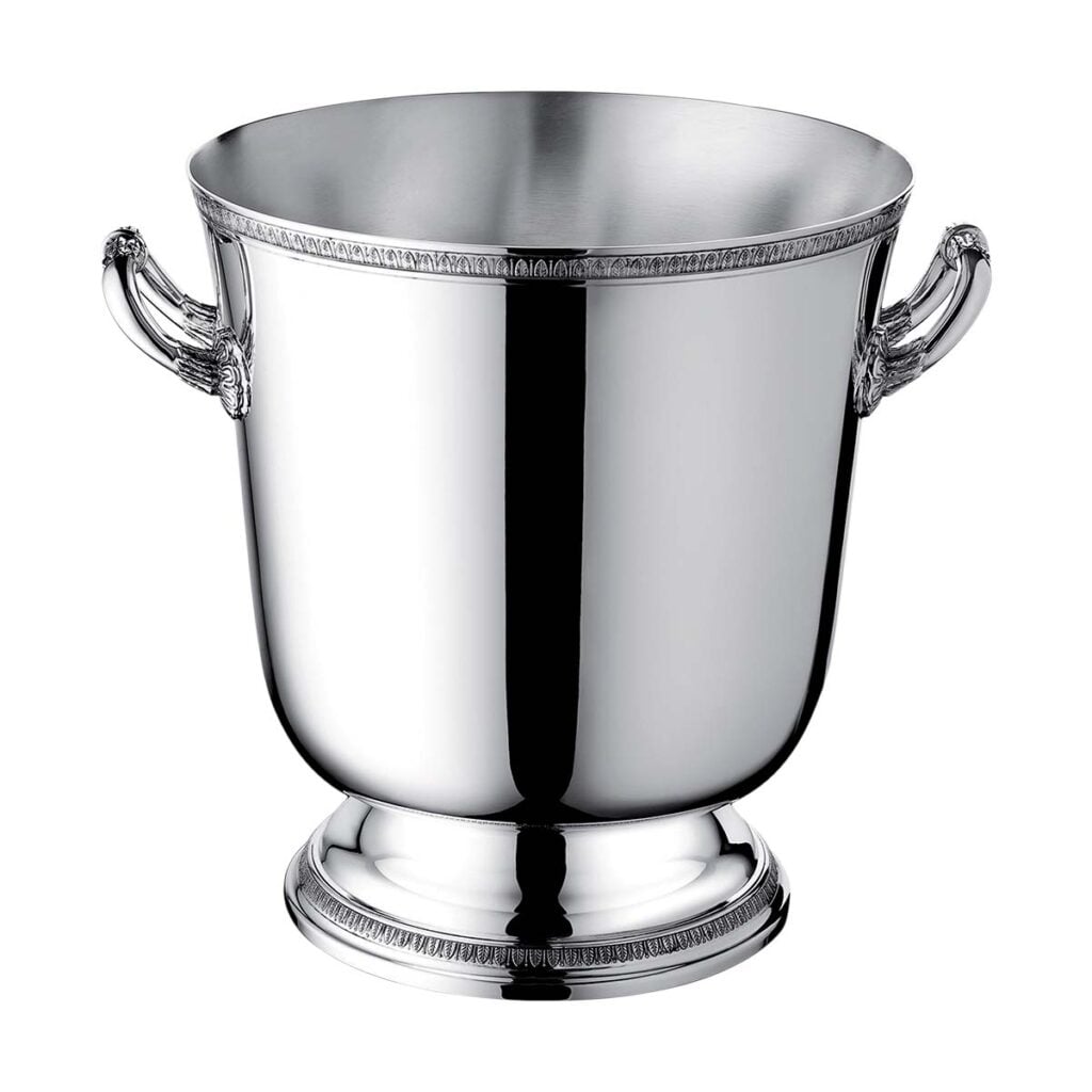 Christofle メッシュボウル Christofle メッシュボウル Punch bowl Malmaison Silver plated