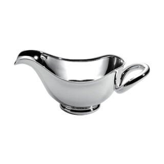 Christofle Vertigo Silver Plated Gravy Boat