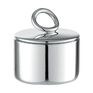 Christofle Vertigo Silver Plated Sugar Bowl