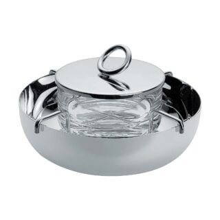 Christofle Vertigo Silver Plated Caviar Set