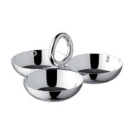 Christofle Vertigo Silver Plated Small Three Parts Server