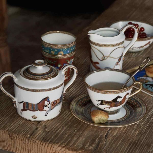 Hermes Cheval d'Orient Tea Service | Kneen & Co